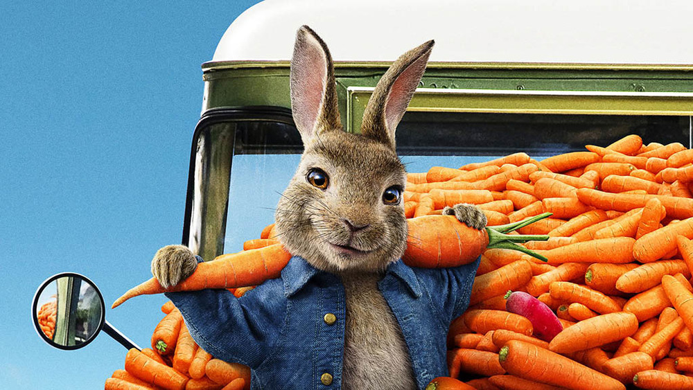 جیمز کوردن در نمایی از فیلم «پیتر خرگوشه 2: فراری» (Peter Rabbit 2: The Runaway)